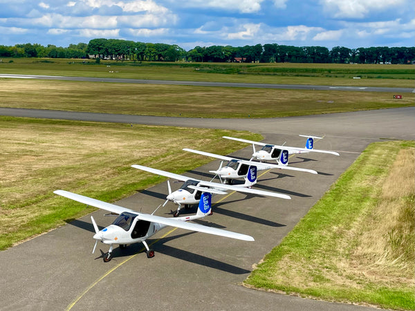 E-Flight Academy vliegt met 4 volledig elektrische vliegtuigen